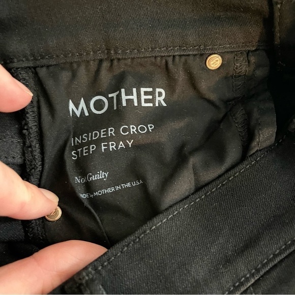 MOTHER x REVOLVE The Insider Crop Step Fray in Not Guilty - Picture 10 of 14